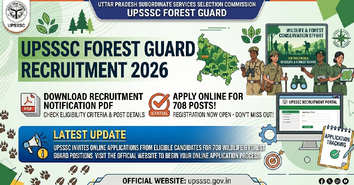 UPSSSC Forest Guard Recruitment 2026